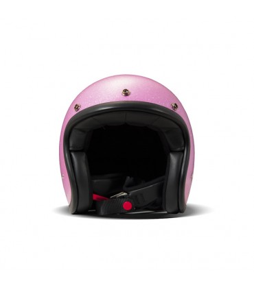 Casque Jet Dmd Retro glitter pink