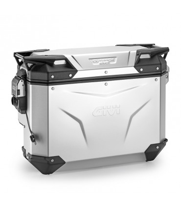 Givi Trekker Outback Evo 33 Smart Lock droite anodisé