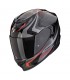 Casco Scorpion Exo-520 Evo Air Terra rosso