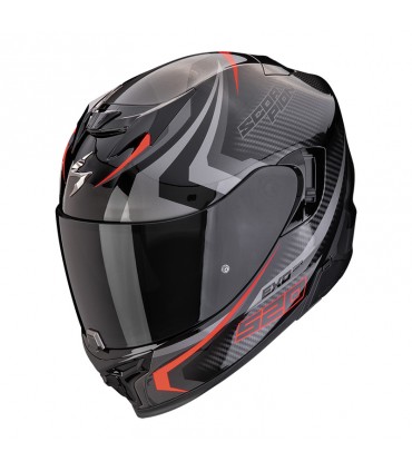 Casco Scorpion Exo-520 Evo Air Terra rosso