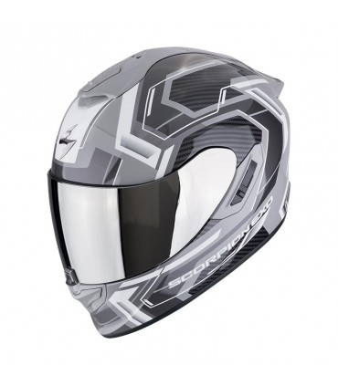 Casque Scorpion Exo 1400 Evo 2 Air Linart gris