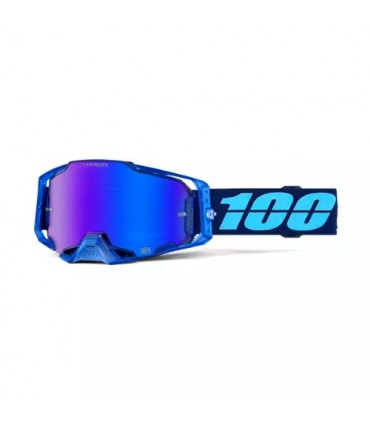 100% Armega bleu lentille miroir