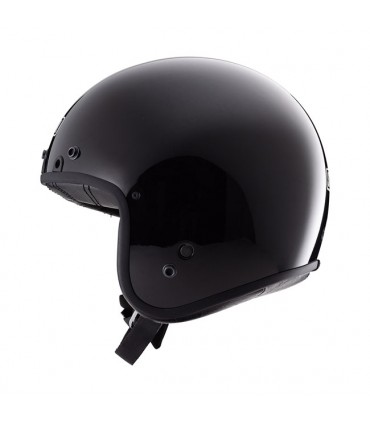 Casco jet moto Simpson Chopper nero