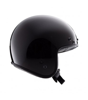 Casco jet moto Simpson Chopper nero