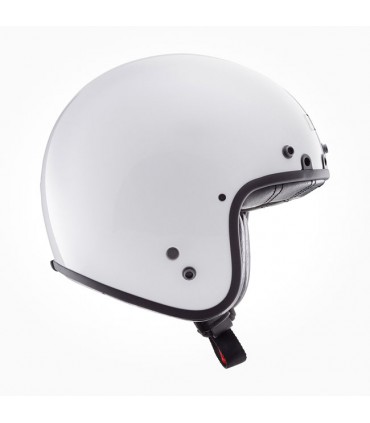 Casco jet moto Simpson Chopper bianco