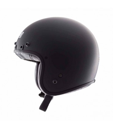 Casco jet moto Simpson Chopper nero opaco