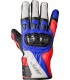 Gants RST Stunt III CE bleu rouge