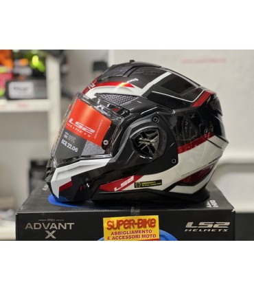 Casque LS2 FF901 Advant X Spectrum rouge