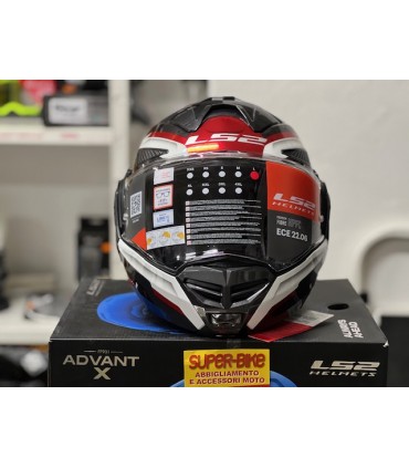 Casque LS2 FF901 Advant X Spectrum rouge