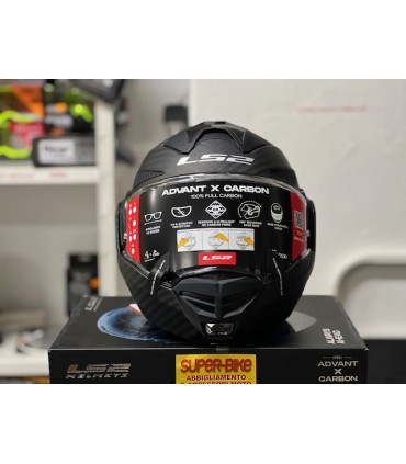 Casco LS2 FF901 Advant X carbon opaco