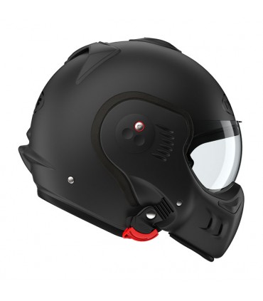 Casco Roof Boxer Alpha nero opaco