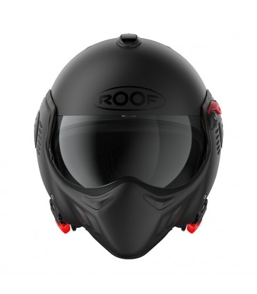 Casco Roof Boxer Alpha nero opaco