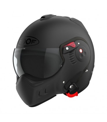 Casco Roof Boxer Alpha nero opaco