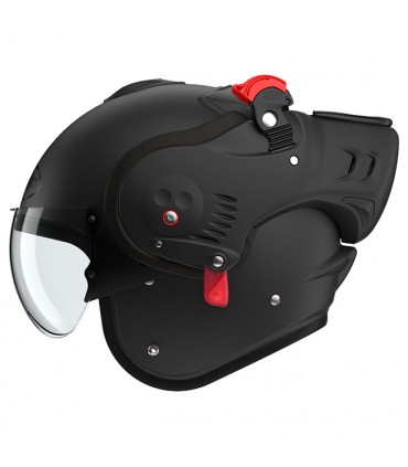 Casco Roof Boxer Alpha nero opaco