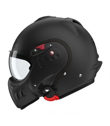 Casco Roof Boxer Alpha nero opaco