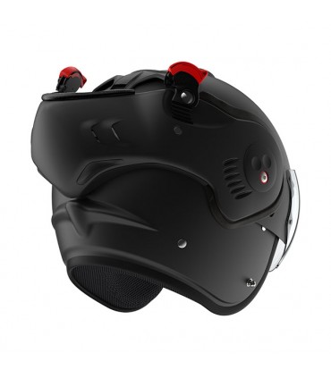 Casco Roof Boxer Alpha nero opaco