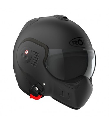 Casco Roof Boxer Alpha nero opaco