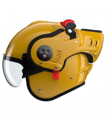 Roof Boxer Alpha yellow helmet