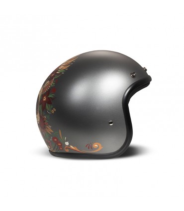 Casco DMD jet Retro Skull