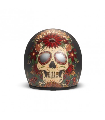 Casco DMD jet Retro Skull