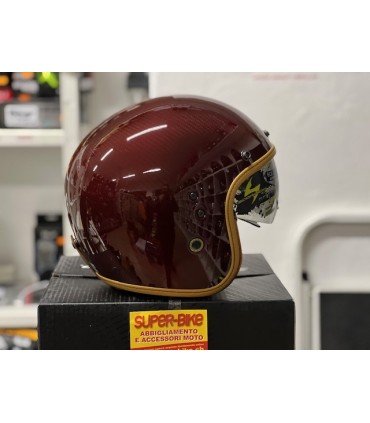 Jet Scorpion Belfast Evo carbon red helmet