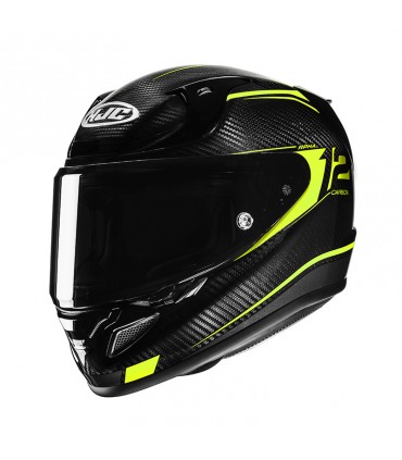 Casco HJC Rpha 12 Keres giallo carbon