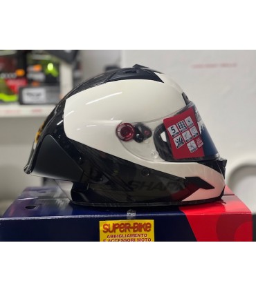 Casco Shark Aeron GP Blank Sp carbonio bianco