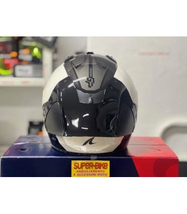 Casco Shark Aeron GP Blank Sp carbonio bianco