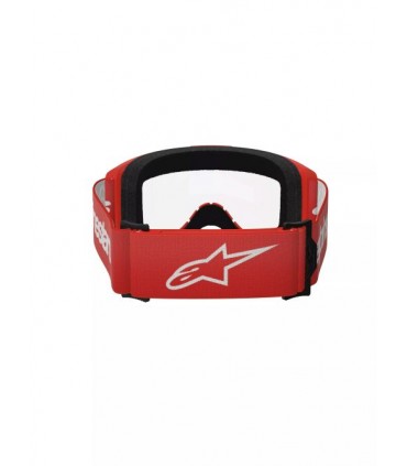 Maschera cross Alpinestars Vision 3 Wordmark rossa