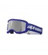 Maschera cross Alpinestars Vision 3 Wordmark blu specchio