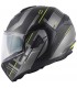 Helm 180° Givi X30 Pulsar schwarz grau yellow matt