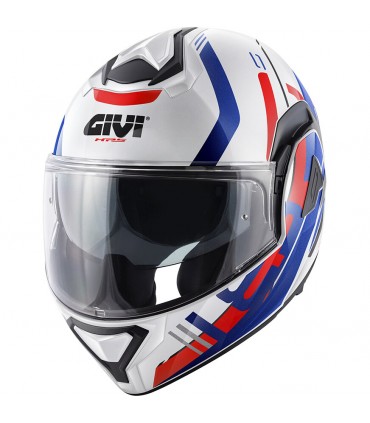 Casque 180° Givi X30 blanc bleu