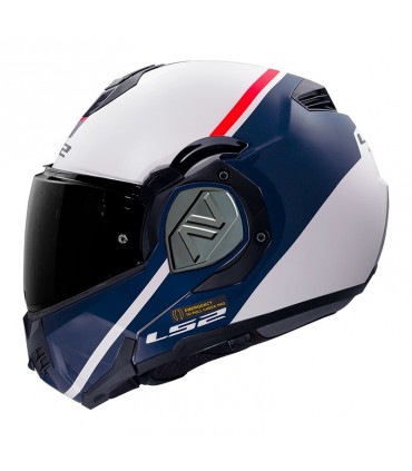 Casco modulare LS2 FF606 Advant Swipe blu