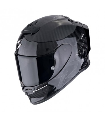 Casco Scorpion Exo R1 Evo Carbon Air Cynergy bianco