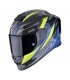 Casco Scorpion Exo R1 Evo Carbon Air Runner blu