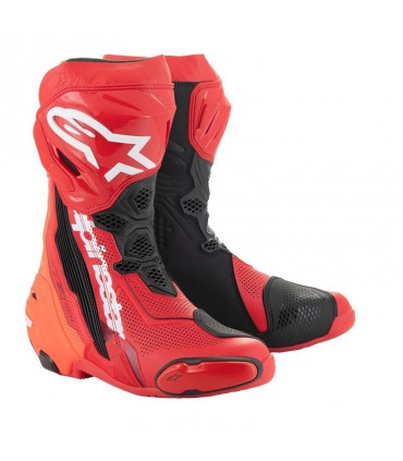 Bottes racing Alpinestars Supertech R vented rouge