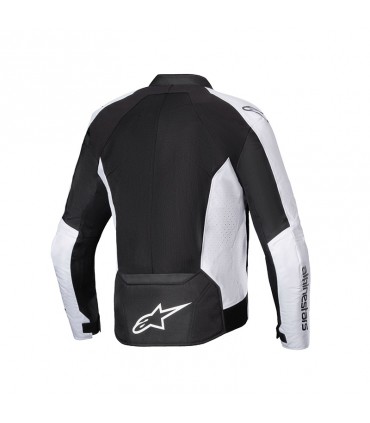 Veste été Alpinestars Viper Air V4 noir blanc