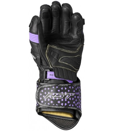 Rennen damen handschuhe RST Tractech Evo 4 schwarz violet