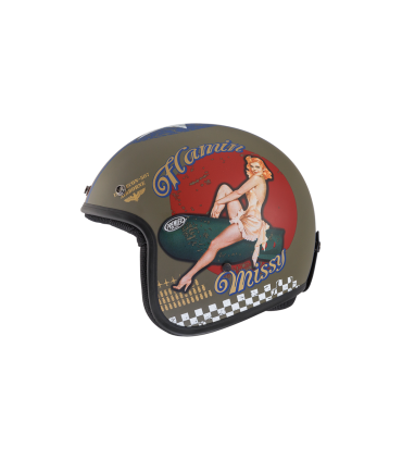 Jet Premier Classic Pin Up Mili Bm helmet