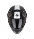 Casco Scorpion Covert FX Skullz grigio oro opaco