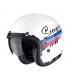 Casco jet Scorpion Belfast Evo Adonis bianco