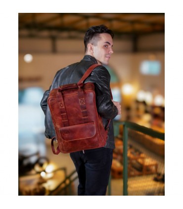 Tripmachine Eastwood backpack cherry red