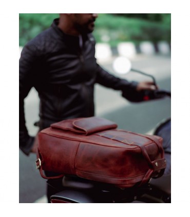 Tripmachine Eastwood backpack cherry red