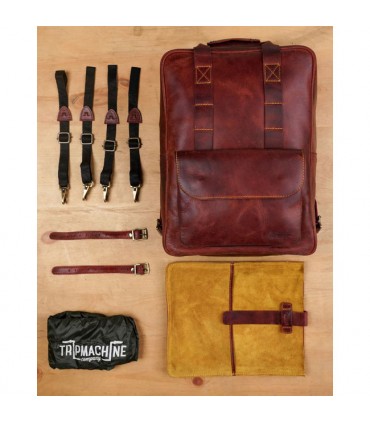 Tripmachine Eastwood backpack cherry red