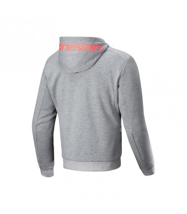 Alpinestars Chrome V2 Sport hoodie gray red