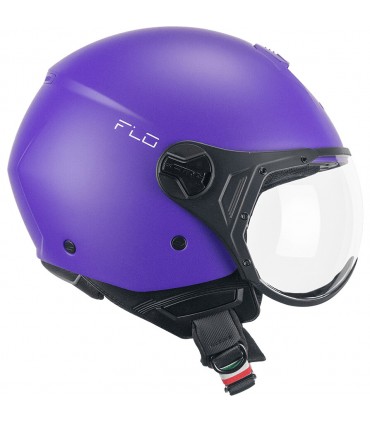 Casco jet CGM 167A viola opaco