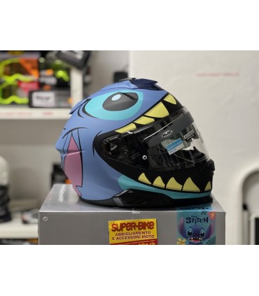 Casco HJC I71 Stitch Disney blu