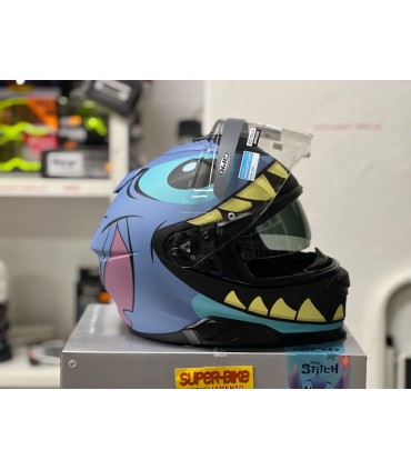 Casco HJC I71 Stitch Disney blu