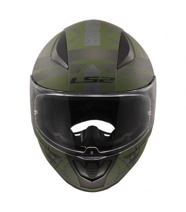 LS2 FF353 Rapid 2 Thunderbirds green matt helmet