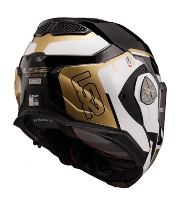 Casque LS2 FF901 Advant X Metryk noir or